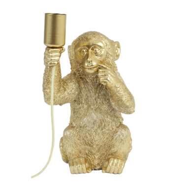 Tafellamp MONKEY goud product