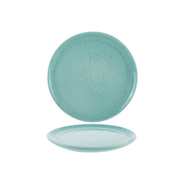 Cosy&Trendy Portugal Turquoise dinerbord - Ø 28 cm - Set-6 product