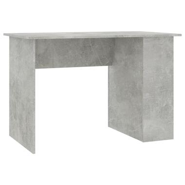 VIDAXL Bureau - 110x60x73 cm - spaanplaat - betongrijs product