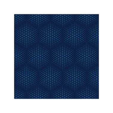 Dutch Wallcoverings - Galactik stippen blauw - 0,53x10,05m product