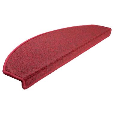 vidaXL - Trapmat - Rood - Polypropyleen - 65 x 24 x 4 cm - 15 stuks product