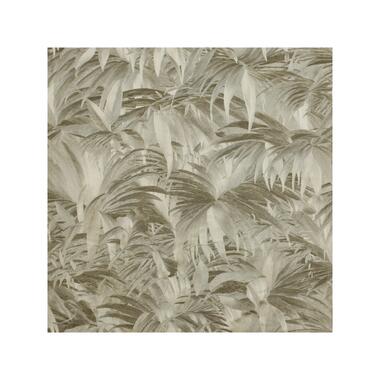 Dutch Wallcoverings - Odyssee palmbladeren goud - 0,53x10,05m product