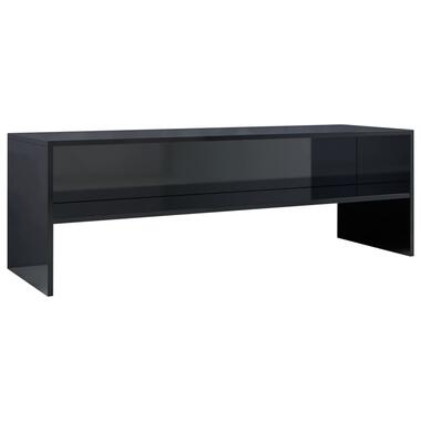 vidaXL Tv-meubel 120x40x40 cm bewerkt hout hoogglans zwart product