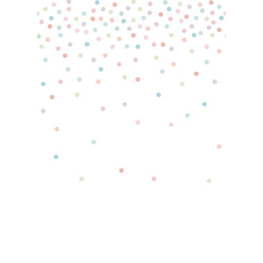 ESTAhome fotobehang - confetti dots - roze, groen, blauw - 2 x 2.79 m product