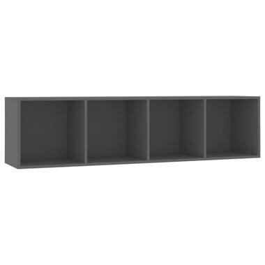 vidaXL Boekenkast/tv-meubel 143x30x36 cm grijs product
