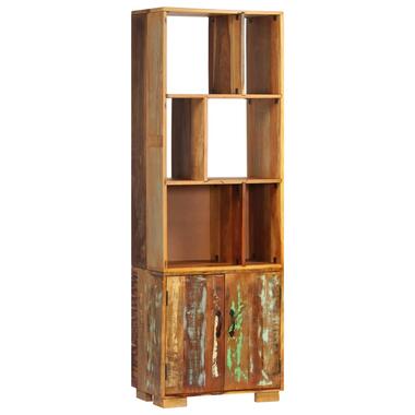 VIDAXL Boekenkast 60x35x180 cm massief gerecycled hout product