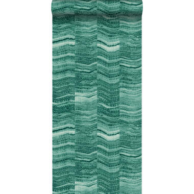 Origin behang - marmer motief - smaragd groen - 53 cm x 10.05 m product