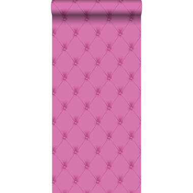 Origin behang - gecapitonneerd - roze - 53 cm x 10,05 m product