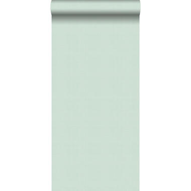 ESTAhome behang - linnenstructuur - mintgroen - 0.53 x 10.05 m product