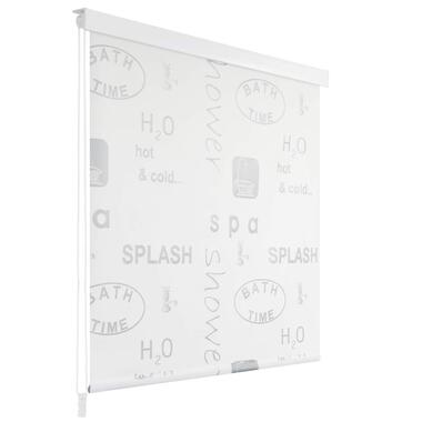 vidaXL Rolgordijn voor douche 160x240 cm splash product