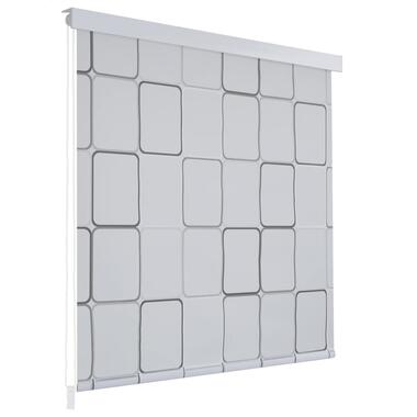 vidaXL Rolgordijn voor douche 120x240 cm vierkant product