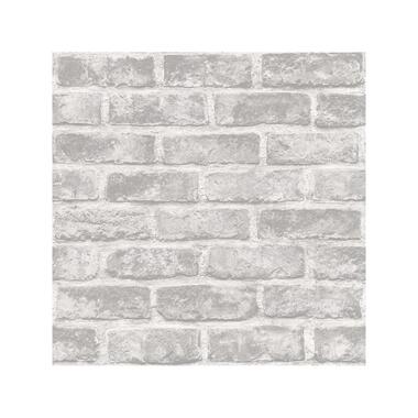 Dutch Wallcoverings - Exposure baksteen grijs - 0,53x10,05m product