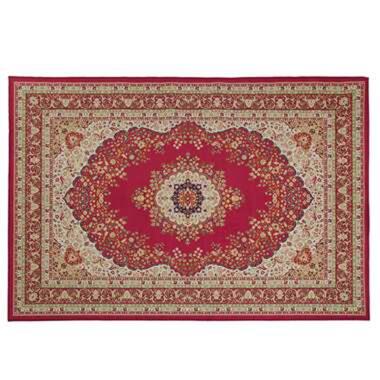 Beliani Laagpolig - KARAMAN Rood polyester 160x230 cm product
