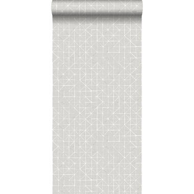 ESTAhome behang - geometrische vormen - taupe - 53 cm x 10,05 m product