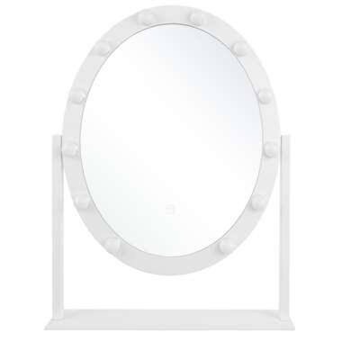 Beliani Make-up spiegel ROSTRENEN - Wit ijzer product