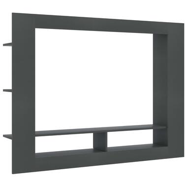 vidaXL Tv-meubel 152x22x113 cm bewerkt hout grijs product
