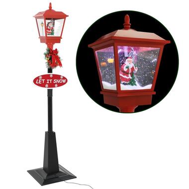 vidaXL Straatlantaarn met kerstman LED 180 cm product