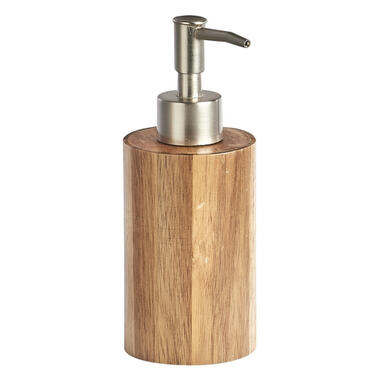 Zeller Zeepdispenser - acasia hout - 18 cm product