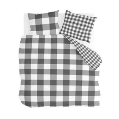 Byrklund - Dekbedovertrek Falsterbo - 240x220 cm - Grijs