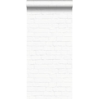 ESTAhome behang - bakstenen - wit - 53 cm x 10,05 m product