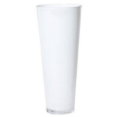Floran Vaas - conisch - wit - glas - 43 cm - 10 l product