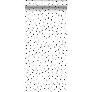 ESTAhome behang - grafisch motief - zwart wit - 0.53 x 10.05 m product