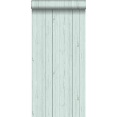 ESTAhome behang - sloophout planken - mintgroen - 53 cm x 10,05 m product