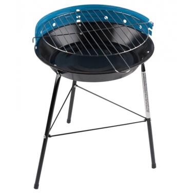 Barbecue - houtskool BBQ - driepoot - zwart/ blauw - 33 x 43 cm product