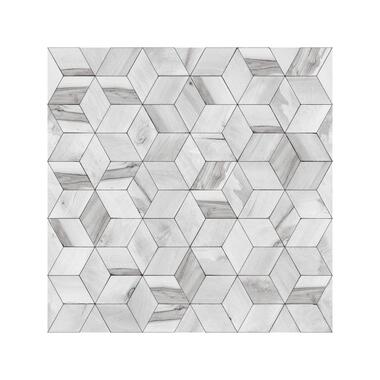 Dutch Wallcoverings - Hexagone 3D kubus grijs - 0,53x10,05m product