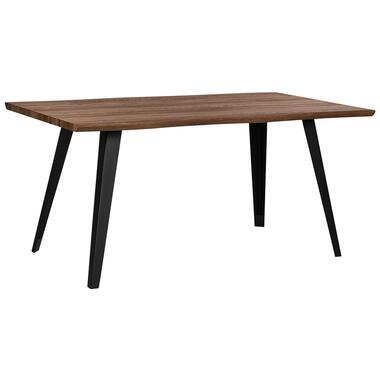 Beliani Eettafel WITNEY - Donkere houtkleur mdf product
