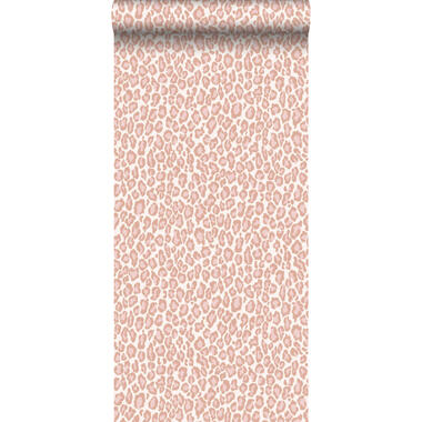 ESTAhome behang - panterprint - perzik roze - 0.53 x 10.05 m product