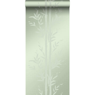 Origin behang - bamboe - olijfgroen - 53 cm x 10,05 m product