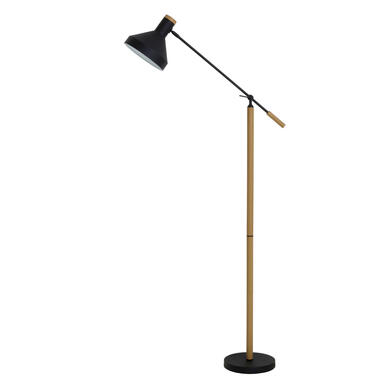 Vloerlamp TIFFIN - Hout Naturel Zwart product