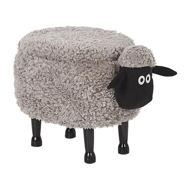 SHEEP - Hocker - Grijs - Polyester product