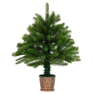 vidaXL Kunstkerstboom met levensechte naalden 65 cm groen product