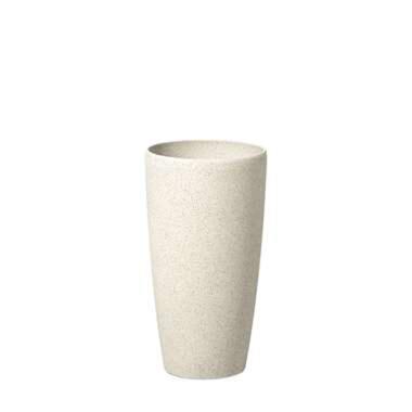 ABDERA - Plantenbak - Beige - 23 cm - Stenenmix product