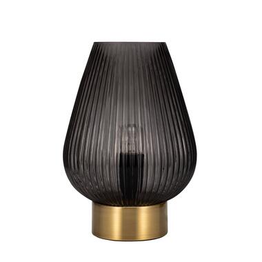 Pauleen Crystal Gloom Tafellamp - E14 - Rookglas/Messing product