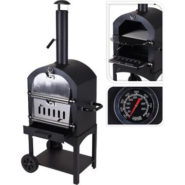 BBQ Smoker - Pizzaoven - Staal - Zwart product