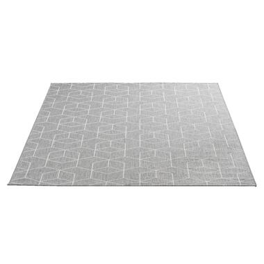 Leenbakker Vloerkleed Essen - grijs - 160x230 cm aanbieding