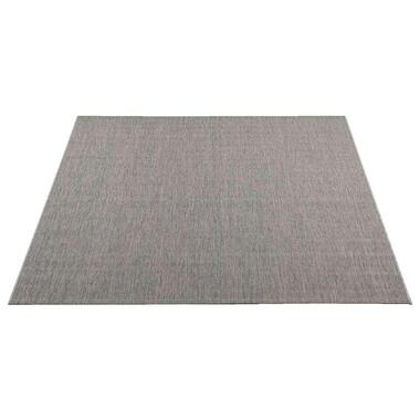 Leenbakker Binnen/buitenvloerkleed Summer - grijs - 160x230 cm aanbieding