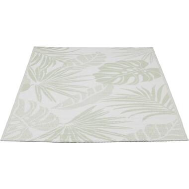 Binnen/buitenvloerkleed Leaves - groen - 120x180 cm product