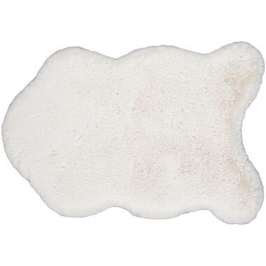 Vloerkleed Sabira - crème - 60x90 cm