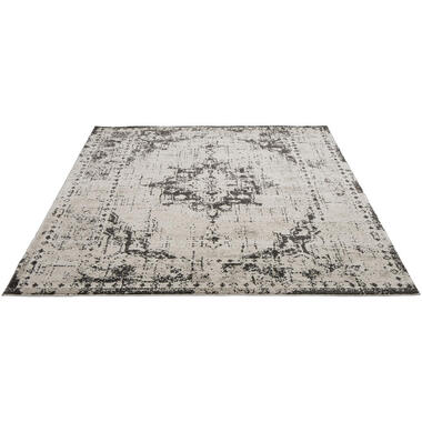 Vloerkleed Urali - lichtgrijs/antraciet - 200x290 cm product