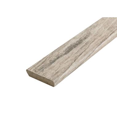 Plakplint Cabana Driftwood - bruin - 240x2,2x0,5 cm - Leen Bakker