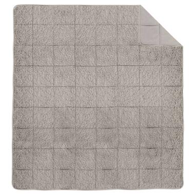 Bedrukt winterdekbed Teddy - taupe - 200x220 cm product