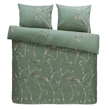 Comfort dekbedovertrek Muriel - groen - 200x200/220 cm product