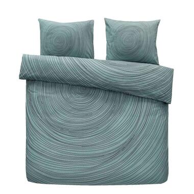 Comfort dekbedovertrek Woud - groen/blauw - 240x200/220 cm product
