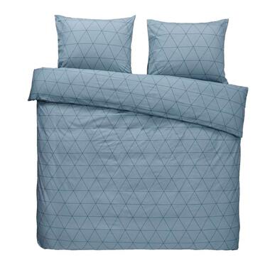 Comfort dekbedovertrek Bologna - blauw - 240x200/220 cm product