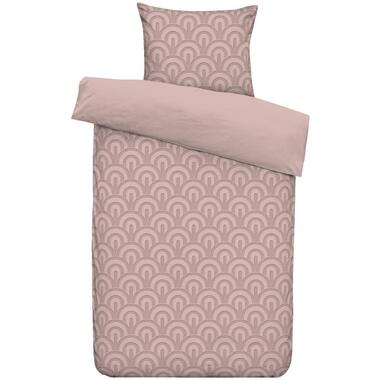 Dekbedovertrek Emma velvet - roze - 200x200/220 cm product