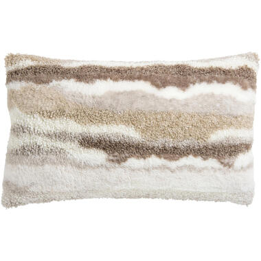 Sierkussen Manda - off-white/ zand - 30x50 cm product